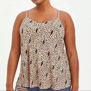 Bolts Leopard Swing Cami